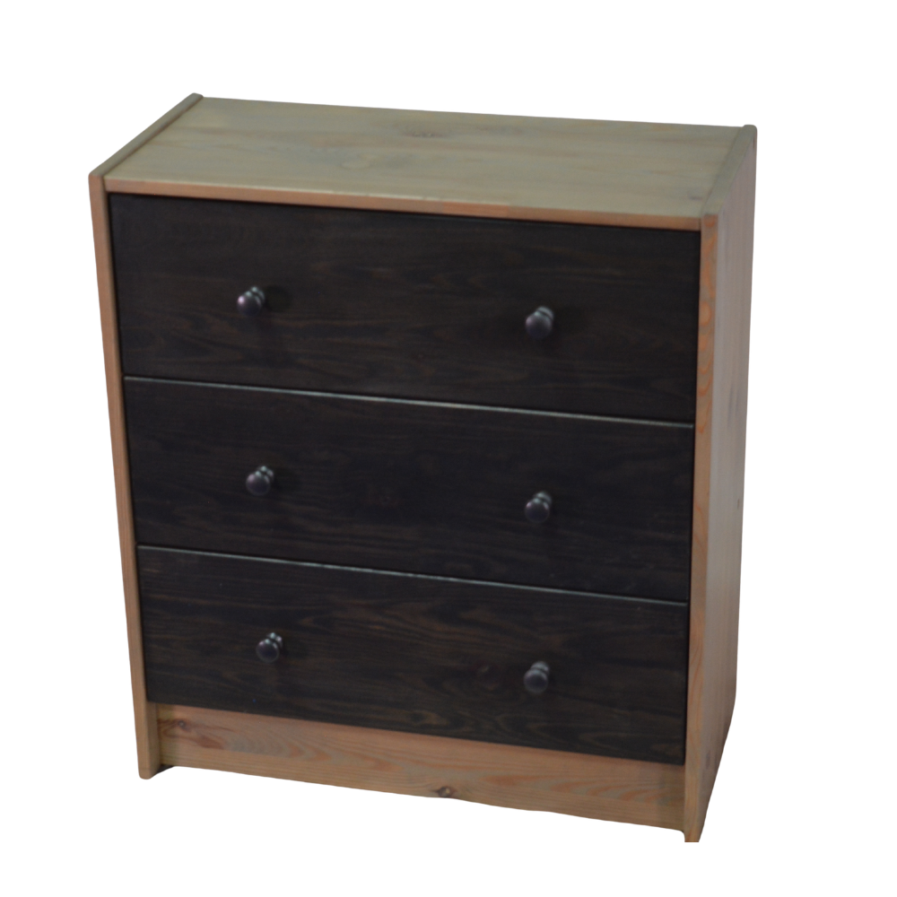 Light and Dark Wood Dresser - Image 4